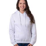 WHITE UNISEX HOODIE