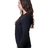 BLACK UNISEX SWEATSHIRT