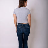 WOMEN CROP ATHLETIC HEATHER 2009