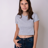 WOMEN CROP ATHLETIC HEATHER 2009