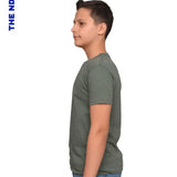 YOUTH HEATHER MILITARY GREEN 2009