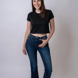 WOMEN CROP BLACK 2009