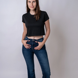 WOMEN CROP BLACK 2009