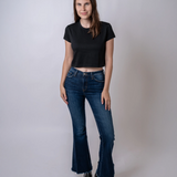 WOMEN CROP BLACK 2009
