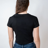 WOMEN CROP BLACK 2009