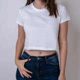 WOMEN CROP WHITE 2009