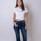 WOMEN CROP WHITE 2009